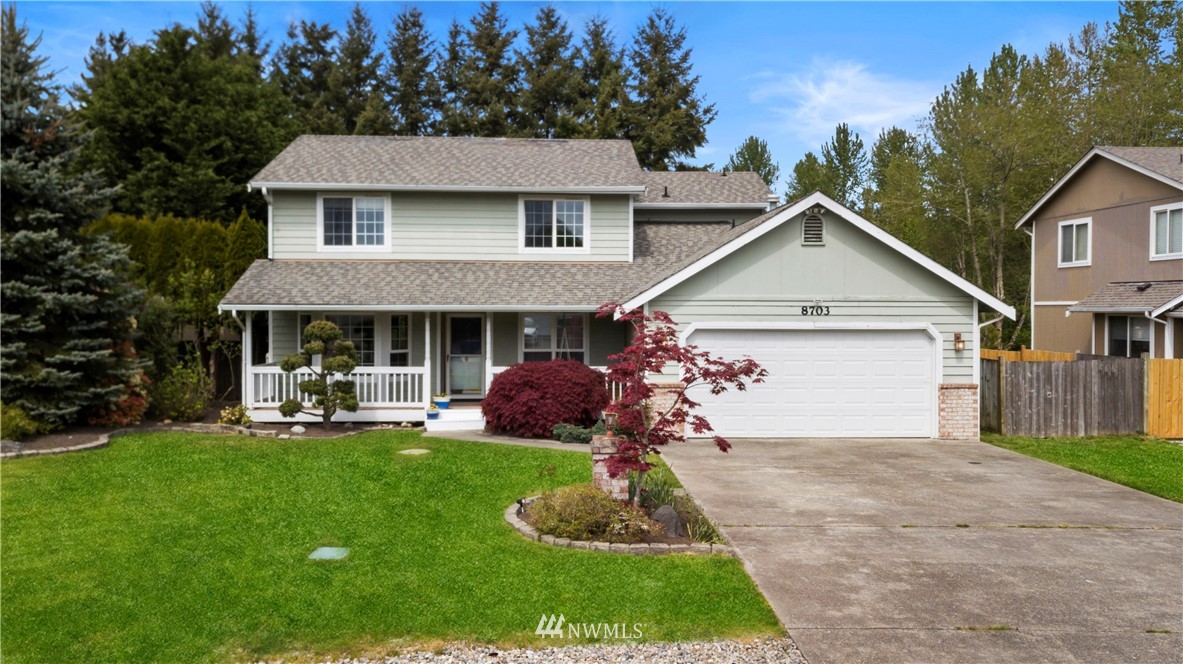Sold 8703 146th Street Ct E, Puyallup, WA 98375 4 Beds / 2 Full Baths / 1 Half Bath 530,000